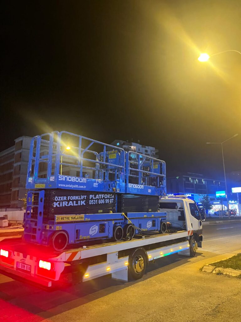 Kiralık Manlift Alanya