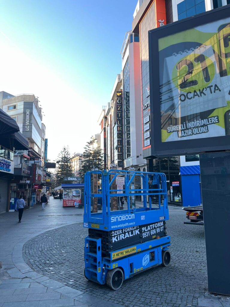 Antalya Lift Manlift Makaslı Platform Kiralama